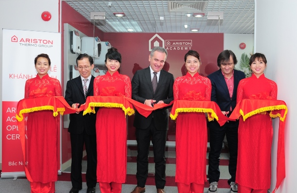 Tập đoàn Ariston khánh thành học viện Ariston đầu tiên tại Việt Nam Tập đoàn Ariston khánh thành học viện Ariston đầu tiên tại Việt Nam